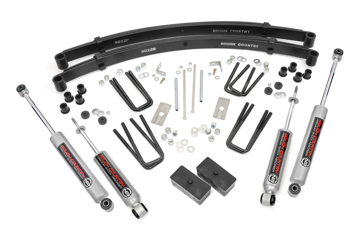Rough Country 3 Inch Lift Kit Fits toyotaTruck 4WD (1979-1983) 700N3