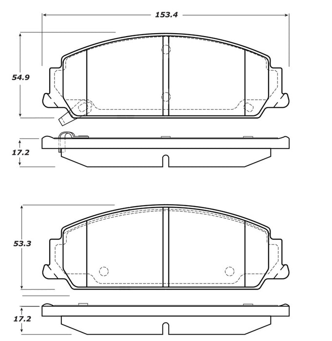 StopTech Street Touring Brake Pads 308.1351