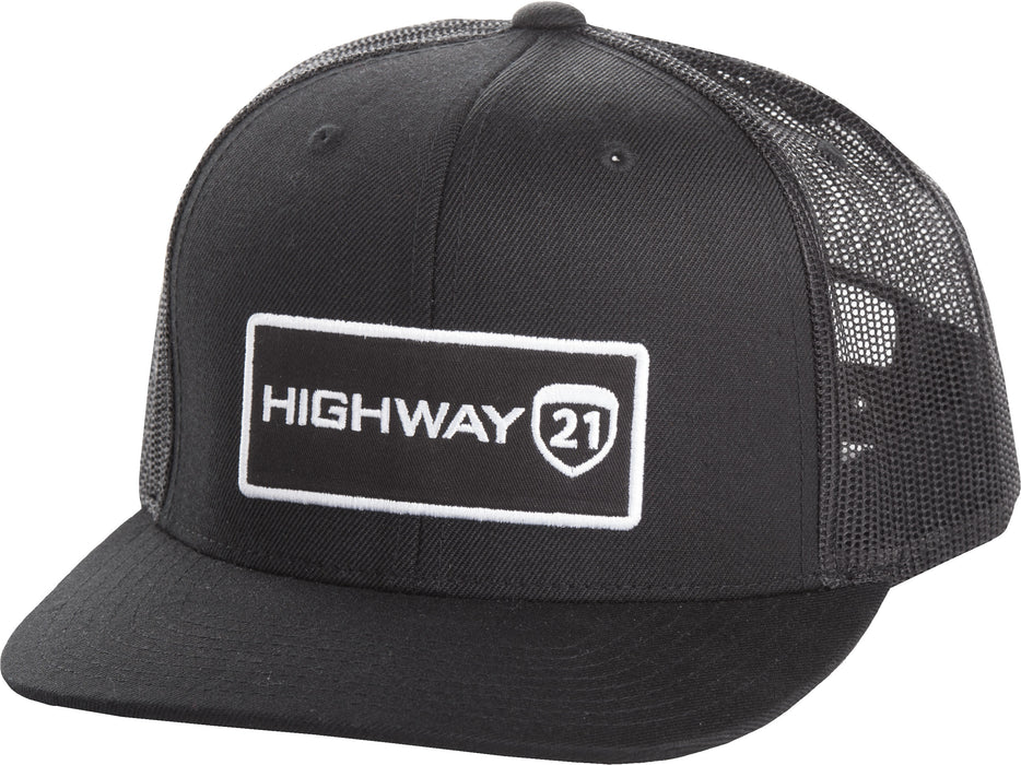 Highway 21 Corporate Hat Black #5426 489-1900