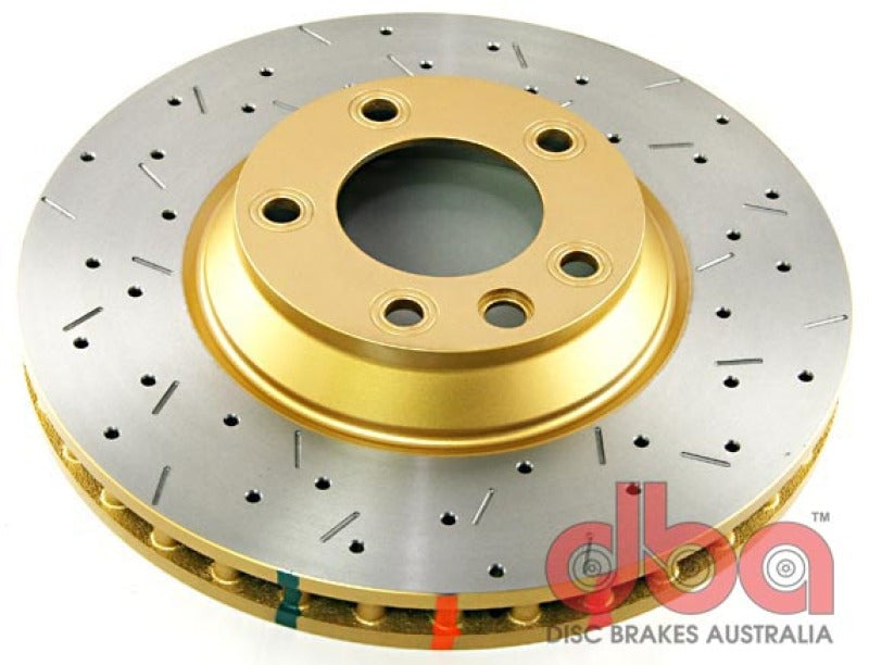 DBA 3/06-08 Audi Q7 Front Drilled & Slotted 4000 Series Rotor 42246XS