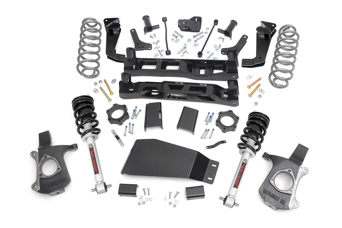Rough Country 7 Inch Lift Kit N3 Struts Fits Chevy/GMC Suv 1500 2WD/4WD (07-14) 28701