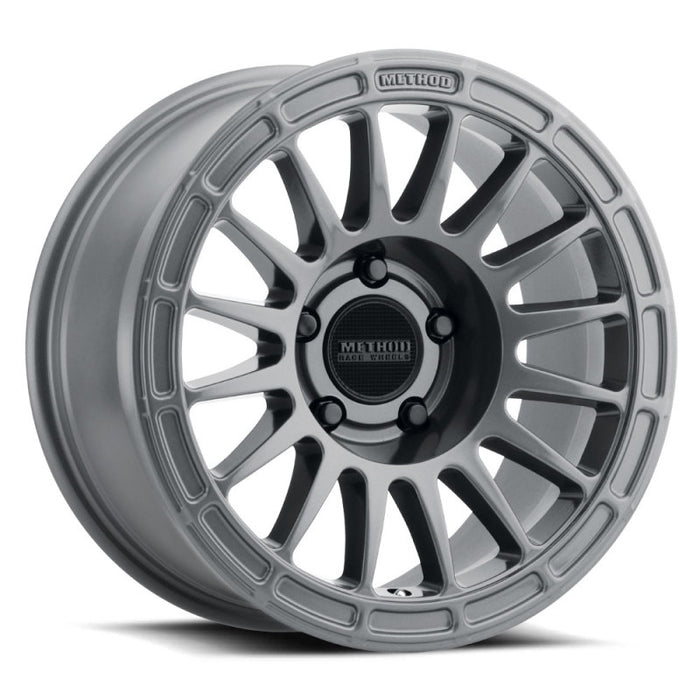 Method MR314 17x8.5 0mm Offset 5x150 110.5mm CB Gloss Titanium Wheel MR31478558800