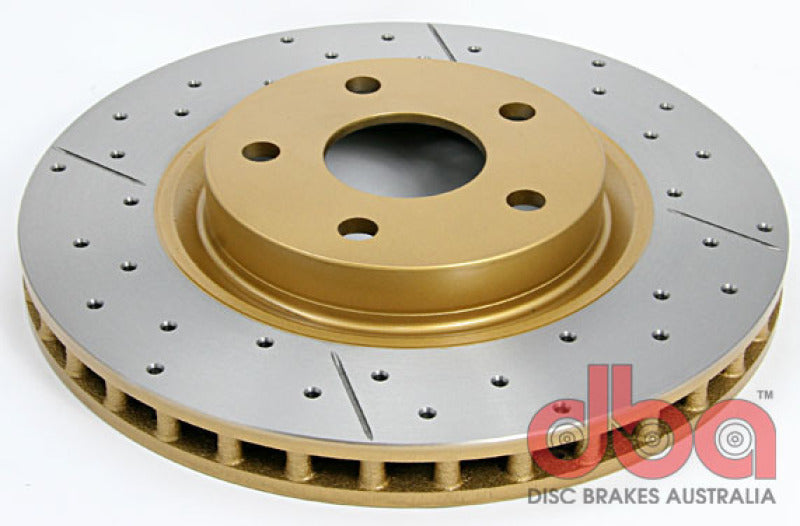 DBA 2009 Pontiac G8 GT 6.0L (V8) Uni-Directional Cross-Drilled/Slotted Front Rotor 2028X