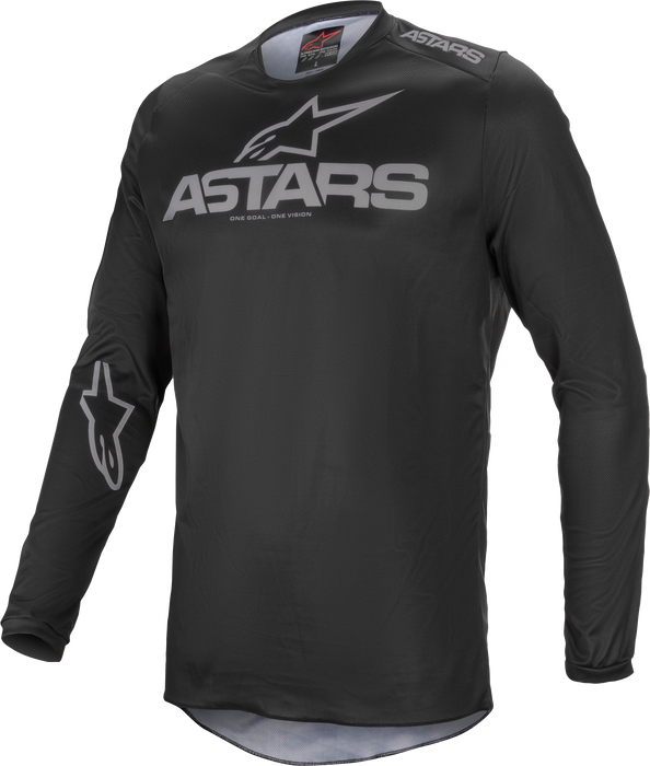 Alpinestars Fluid Graphite Jersey Black/Dark Gray 3X (3762321-111-3XL)