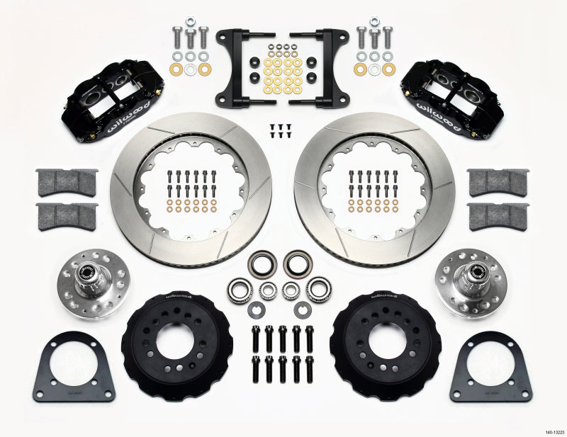 Wilwood Narrow Superlite 6R Front Hub Kit 14.00in TCI-IFS 71-78 (Pinto Based) 140-13225