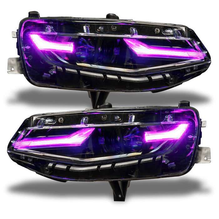 Oracle 19-21 Chevy Camaro LS/LT RGB+A Headlight DRL Kit ColorSHIFT w/o Controller SEE WARRANTY 1418-334