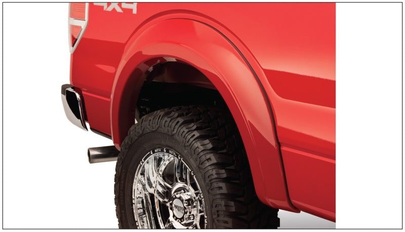 Bushwacker 09-14 Ford F-150 Styleside Extend-A-Fender Style Flares 4pc 67.0/78.8/97.4in Bed Black 20926-02