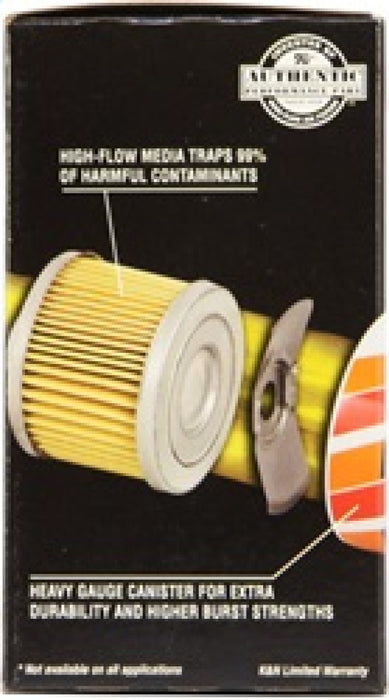 K&N VW/Audi Performance Gold Oil Filter HP-2005