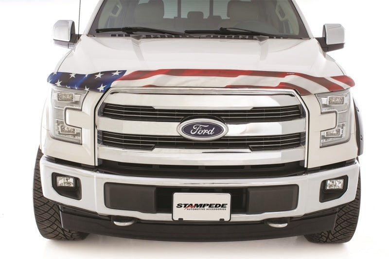 Stampede 15-20 Ford F-150 (Excl. Raptor) Vigilante Premium Hood Protector Flag 2153-41