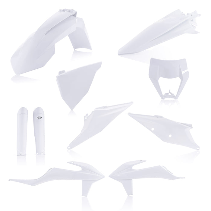 Acerbis Full Plastic Kits For Ktm - 20 White (2791546811), One Size