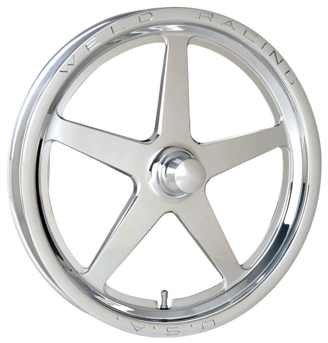 Weld Alumastar 1-Piece 17x3.5 / Strange Spindle BP / 1.75in. BS Polished Wheel Non-Beadlock 88P-17001