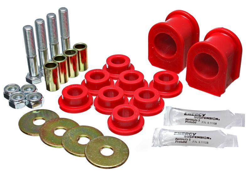 Energy Suspension 05-07 Ford Mustang Red Rear Sway Bar Frame Bushings (Must Reuse All Metal Parts) 4.5191R