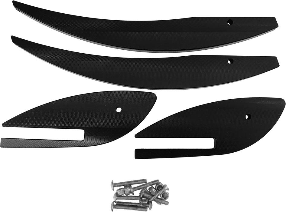 Usi Skis Snoweater Ski Fin Kit Stage 4 Fits X2 Triple Threat Skis SF4-KIT