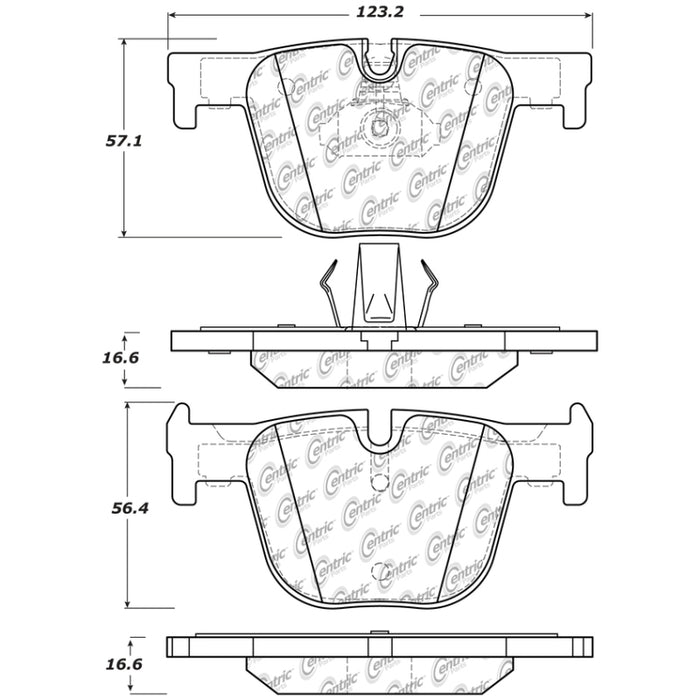 StopTech Street Touring Brake Pads 308.161