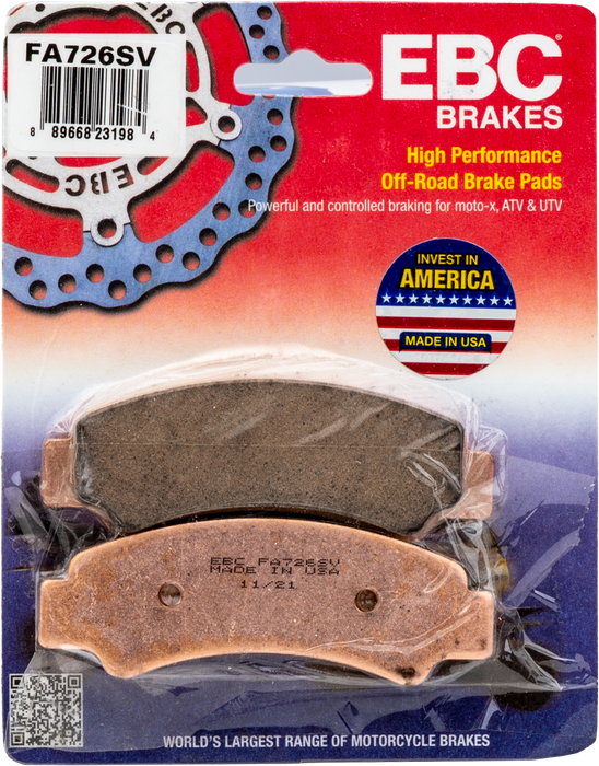 Ebc FA726SV X Series Carbon Brake Pads