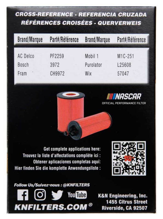 K&N Toyota / Lexus / Scion 2.75in OD x 2.64in H Oil Filter HP-7020