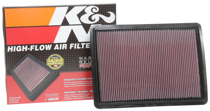 K&N 16-18 Hyundai Ioniq/Niro L4-1.6L F/I Drop In Air Filter 33-3077