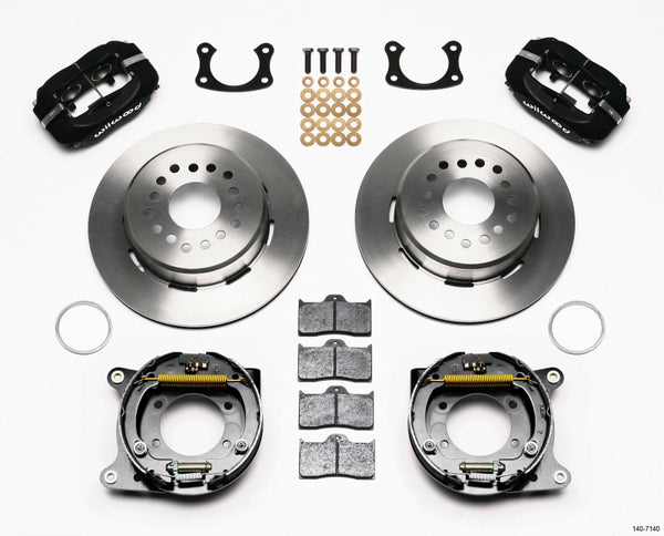 Wilwood Forged Dynalite P/S Park Brake Kit New Big Ford 2.50in Offset 140-7140