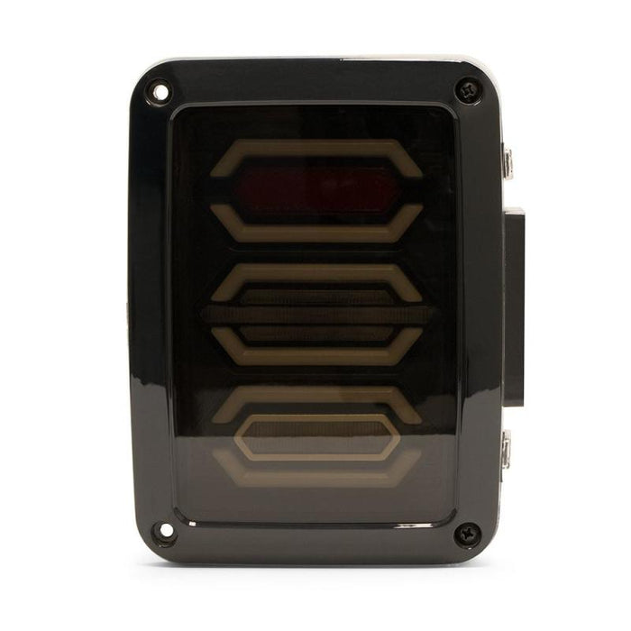 DV8 Offroad 07-18 compatible with Jeep Wrangler JK Octagon LED Tail Light TLJK-02