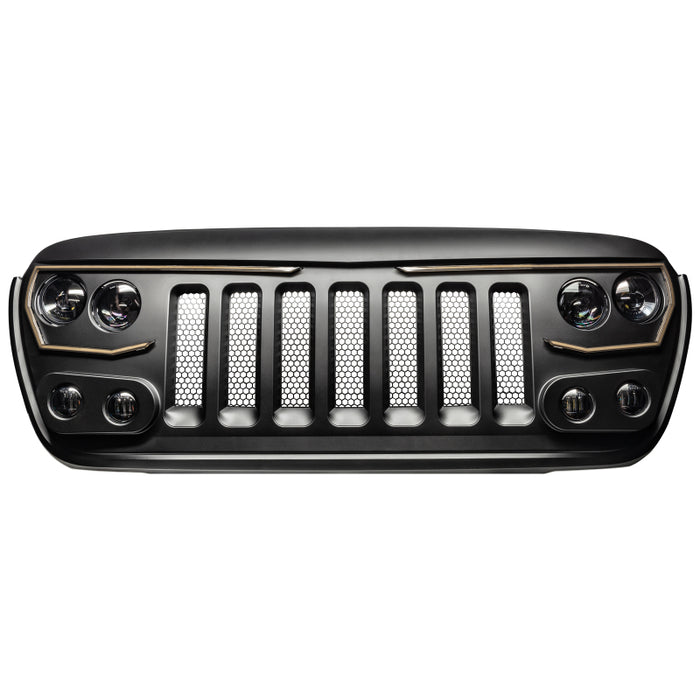 Oracle VECTOR Series Full LED Grille compatible with Jeep Wrangler JL/JT NA SEE WARRANTY 5837-PRO