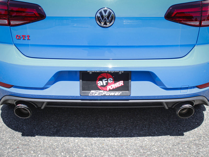 aFe MACHForce XP 3in-2.5in SS Exhaust Cat-Back 18-19 Volkswagen GTI (MK7.5) L4-2.0L (t) Carbon 49-36422-C