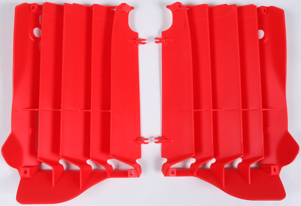 Polisport Radiator Louvers (Red) Compatible With 14-17 HONDA CRF250R