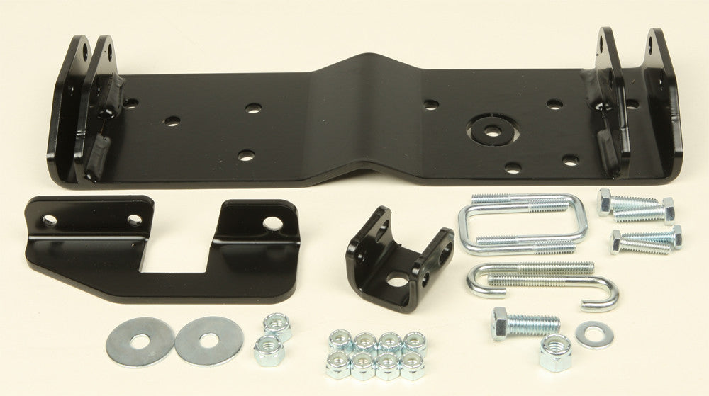 WARN 37843 Powersports ATV Center Kit Snow Plow Mount , Black