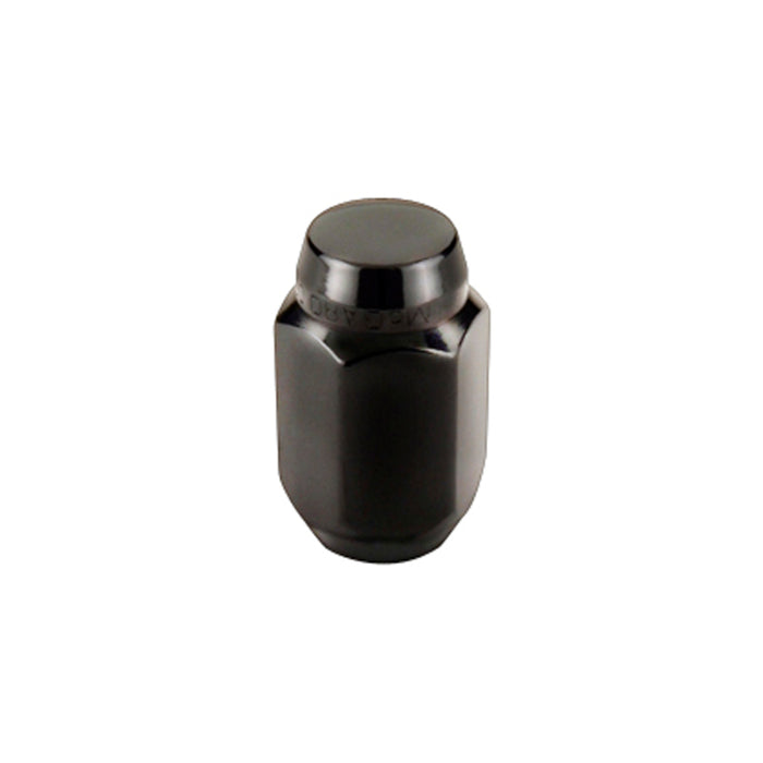 McGard Hex Lug Nut (Cone Seat) 1/2-20 / 13/16 Hex / 1.5in. Length (4-Pack) Black 64030