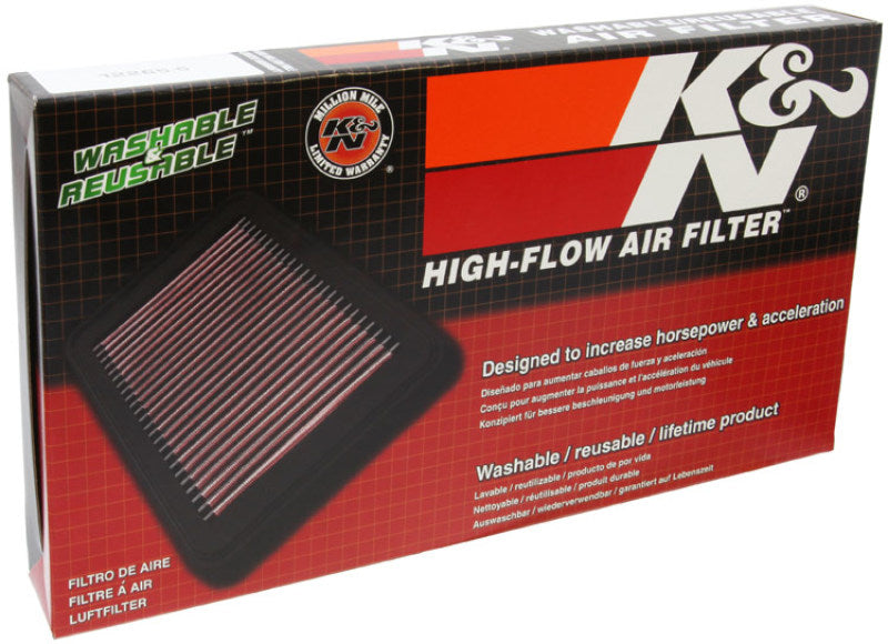 K&N 19-20 compatible with Jeep Renegade L4-1.3L Replacement Air Filter 33-5101