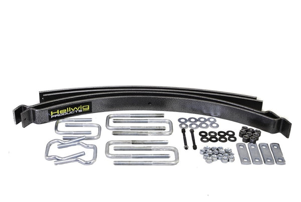 Hellwig 00-06 Fits Toyota Tundra 2/4WD 2 Leaf Pro Series Helper Spring Up to 2500lb Level Load Capacity 1910