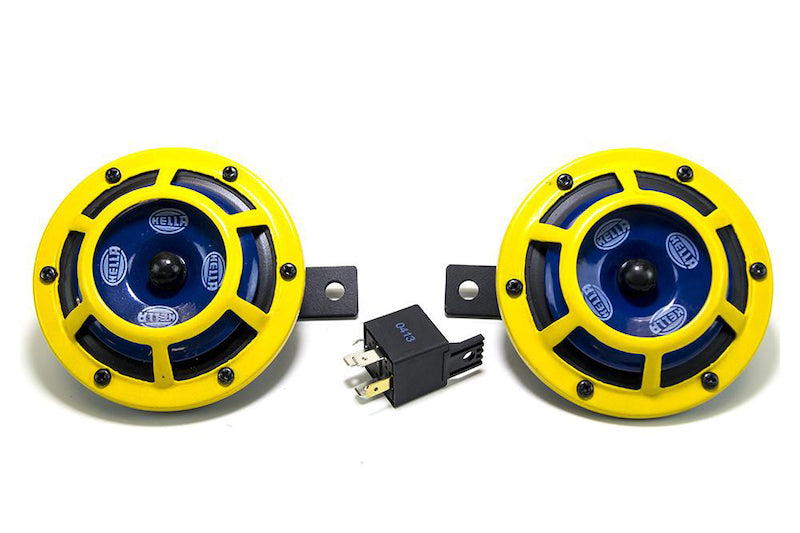 Hella Sharptone Horn Kit 12V 415/350Hz Yellow (3BB922000731 = H31000001) (Min Qty 360) H31000001