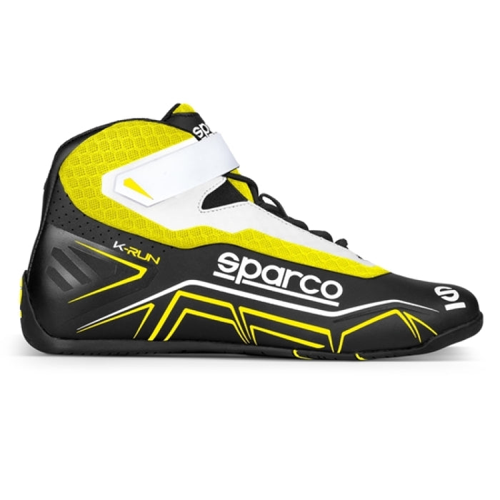 Sparco Shoe K-Run 43 BLK/YEL 00127143NRGF