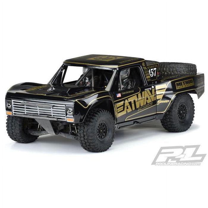 Proline Racing PRO354718 Pre-Painted & Pre-Cut 1967 Ford F-100 Race Truck Heatwave Edit