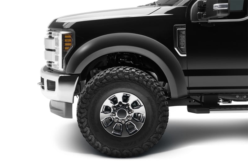 Bushwacker 17-18 Ford F-250 Super Duty Extend-A-Fender Style Flares 2pc Black 20087-02