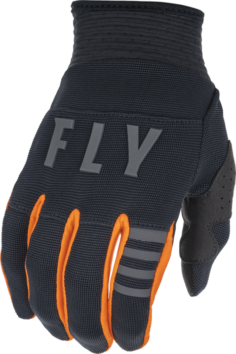 Fly Racing 2022 Adult F-16 Gloves (Black/Orange, Small)