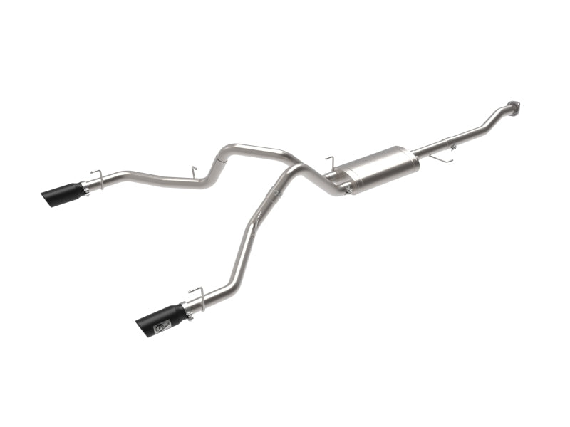 aFe Vulcan Series 3in 304SS Cat-Back w/ Black Tips 15-20 Ford F-150 V6 2.7L/35L(tt) / V8 5.0L 49-33130-B