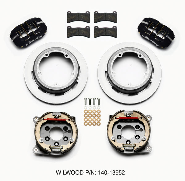 Wilwood Dynapro Low-Profile 11.00in P-Brake Kit Strange Eng Floater 3.49in Offset 140-13952