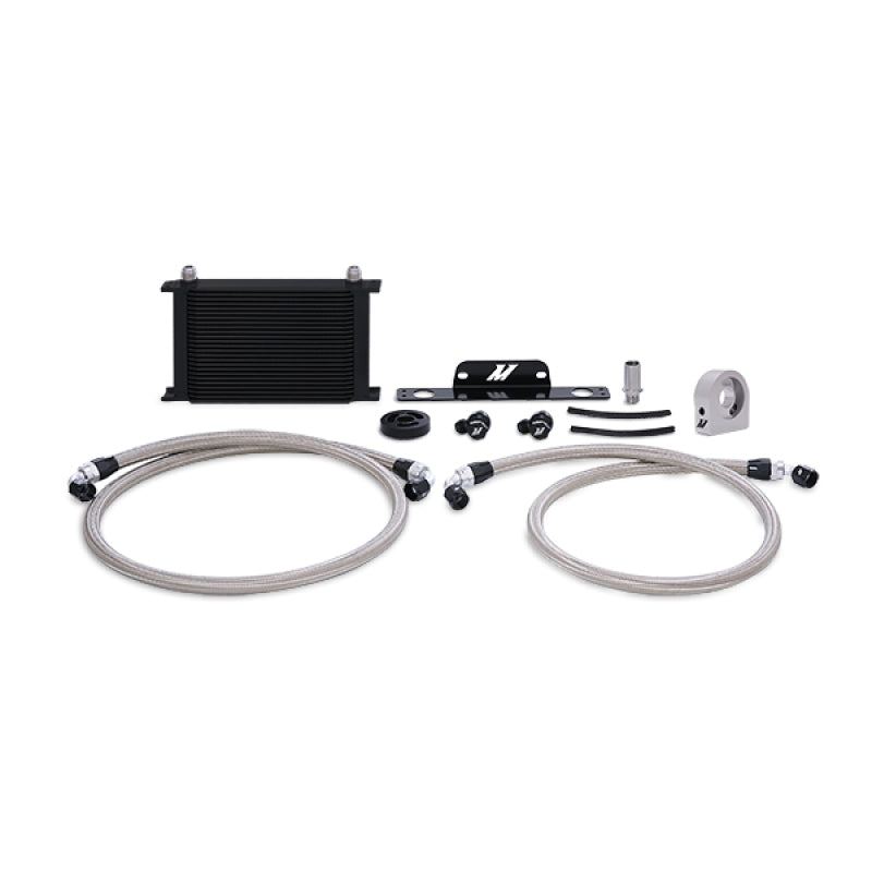 Mishimoto 10-15 Chevrolet Camaro SS Oil Cooler Kit (Non-Thermostatic) Black MMOC-CSS-10BK