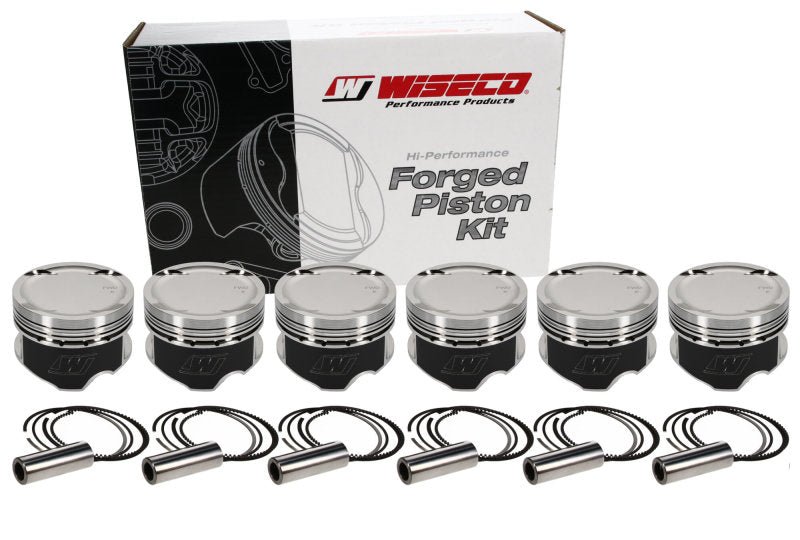 Wiseco Compatible with Nissan VG30 Turbo -9cc 1.260 X 88MM Piston Shelf Stock Kit K549M88AP