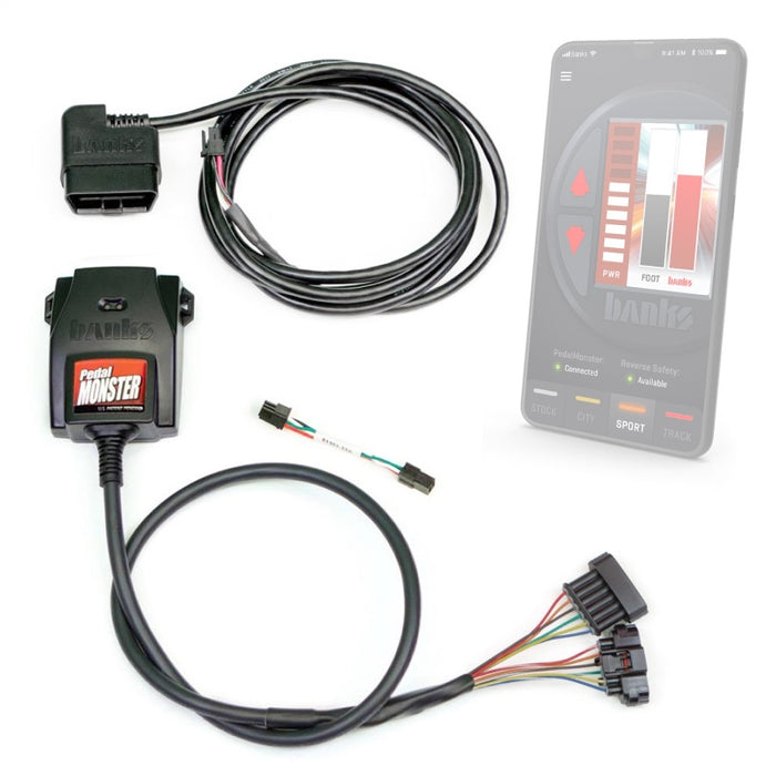 Banks Power Pedal Monster Kit (Stand-Alone) Molex MX64 6 Way Use w/Phone 64345