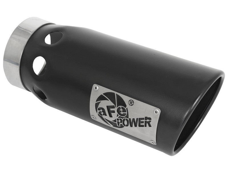 aFe Apollo GT Series 4in 409SS Cat Back Exh System w/Blk Tip 14-18 GM Silverado/Sierra 1500 V8-6.2L 49-44116-B