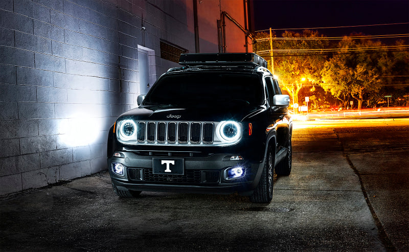 Oracle compatible with Jeep Renegade 15-20 LED Halo Kit White SEE WARRANTY 3991-001