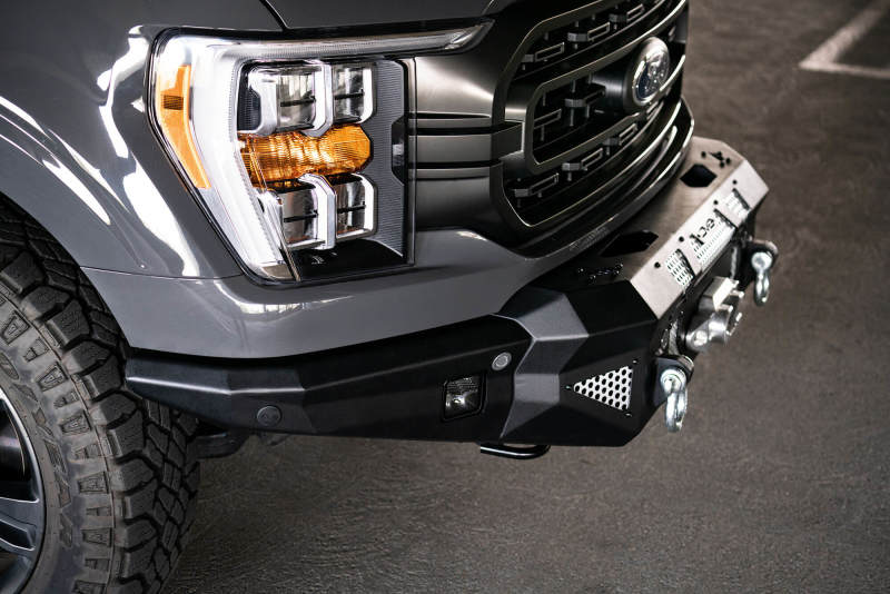 DV8 Offroad 21-22 Ford F-150 MTO Series Winch Front Bumper FBFF1-10