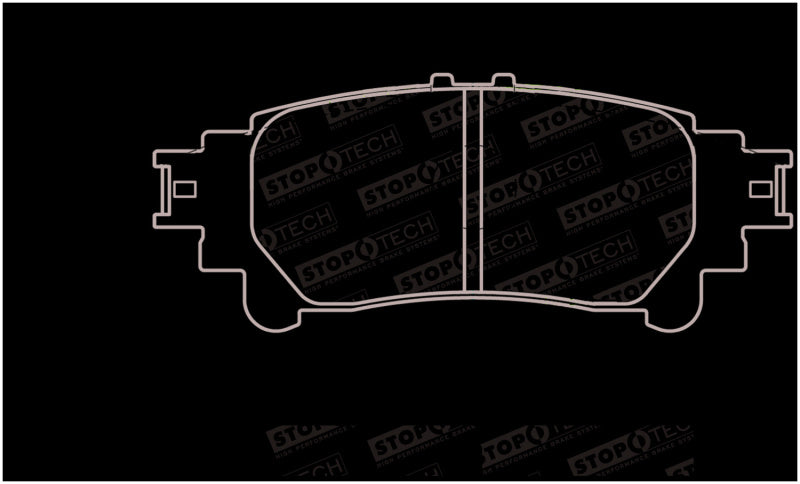 StopTech 14-17 Lexus IS350 Street Performance Rear Brake Pads 308.13911