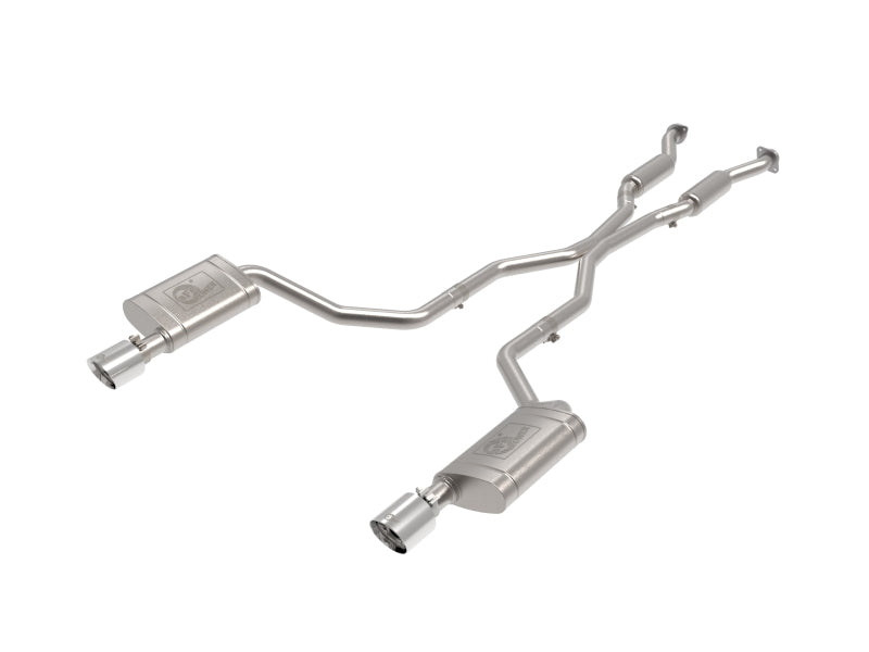 aFe 11-21 Compatible with Dodge Durango V6-3.6L/V8-5.7L MACH Force-Xp 304 SS Cat-Back Exhaust System w/ Polished Tip 49-32086-P