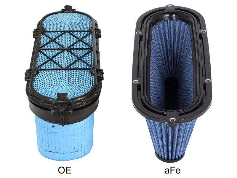 aFe MagnumFLOW Air Filters OER Pro 5R 08-13 Chevrolet Corvette (C6) 6.2L V8 10-10118