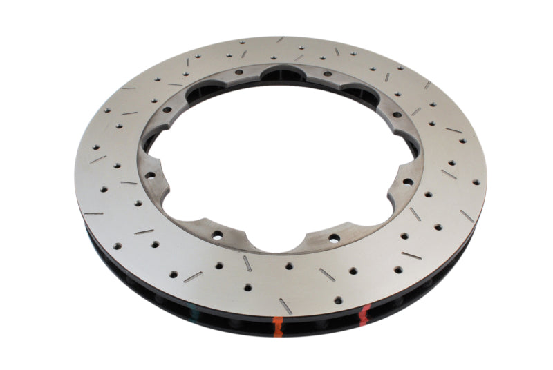 DBA 09+ Compatible with Nissan GTR Rear Drilled & Slotted 5000 Series Brembo Direct Replacement Rotor 52323.1XS