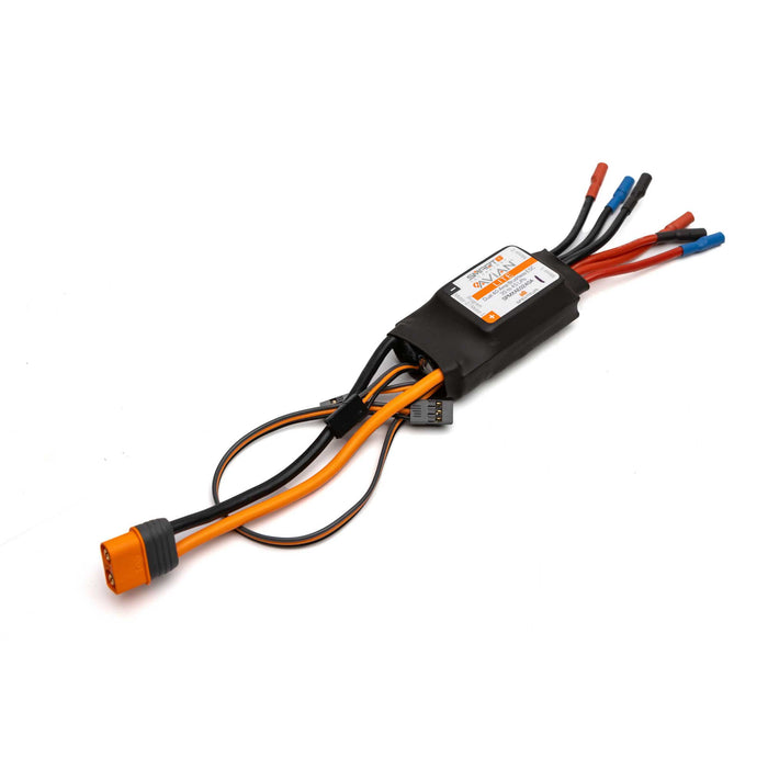 Spektrum SMART Avian 40-Amp Dual Smart Lite BL ESC 3S-4S IC3 SPMXAE0240A Speed Controls Aircraft