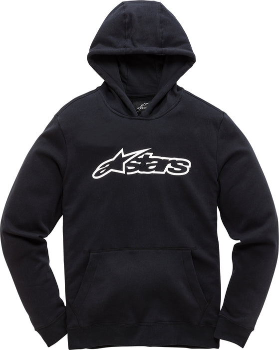 Alpinestars Youth Blaze Fleece Pullover Black/White Md 3038-51000-1020-M