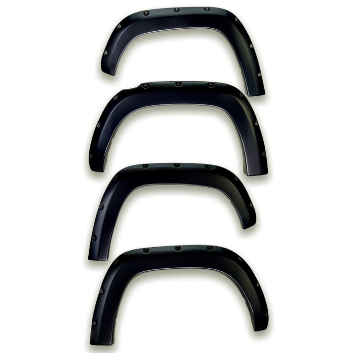 EGR 11-15 Ford Super Duty Bolt-On Look Color Match Fender Flares Set Carbon Black 793814-G1